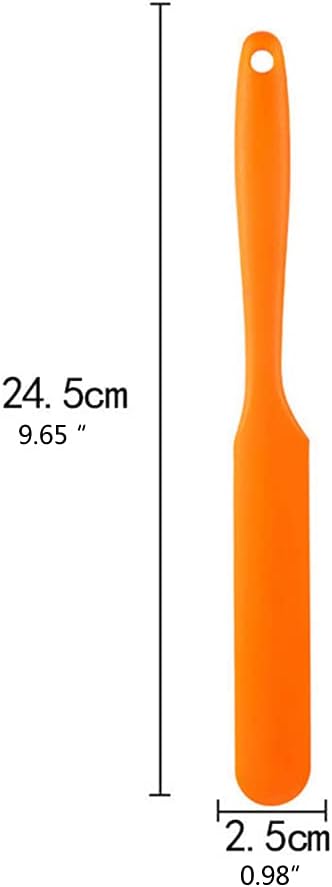 Silicone Stir Sticks Heat Resistant Cake Cream Butter Spatulas Mixing Batter Scraper Non-Stick Flexible Baking Spatula, as the picture shows