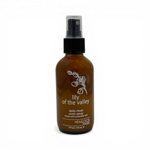 Image of Hemlock Park Lily of the Valley Botanical Mist Room + Linen Spray | 4 oz | Botanical Mist | Crafted with Botanical Fragrance | Room + Linen Spray | Made in USA