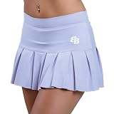BB by Belén Berbel Falda Deportiva con Short Interior - Ropa para Pádel, Tenis y Pickleball - Tejido Bi-Stretch Transpirable UV50+ - Florence Coral Light - Talla M - Secado Rápido SS26 Pista Club Gym