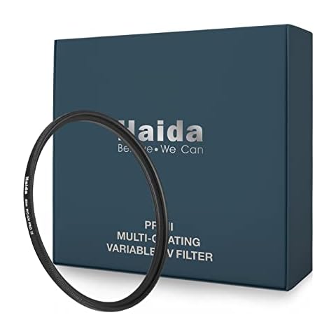Haida 77mm UV Filter - Ultra Slim Ultraviolet Lens Filter Multi-Coated Protective Filter (PROII Series) Cover