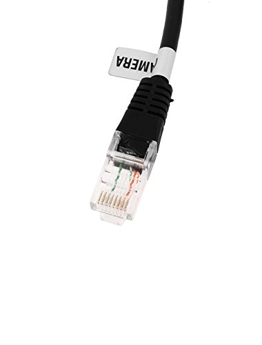 Ruilogod Pair Passive 100M POE Power Over Ethernet Injector Splitter Kit miniatura 1
