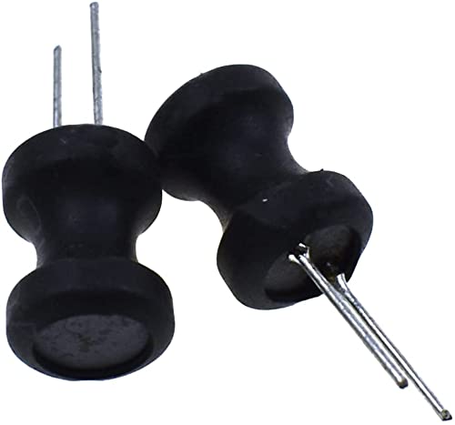 10pcs Unshielded Wirewound DIP power Inductor 0608(6*8mm) 150uH 10mH I-shaped inductance (220uH)