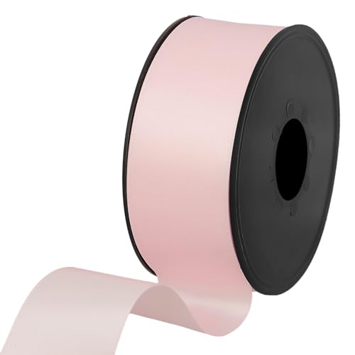 100% Polyester Double Sided Satin Ribbon for Weddings Gift Wrapping, Floral Arrangements, Crafts, Cakes, Bows, Decorations