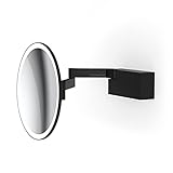 walther glas sommerland Farbtemperatur: 6.000K Decor Walther - Vision R Wandkosmetikspiegel LED schwarz matt