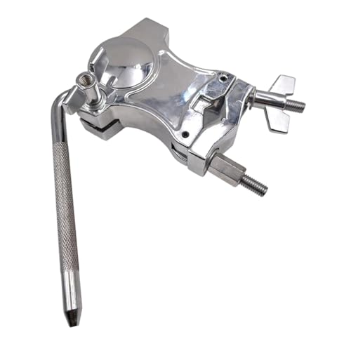 Abrazadera para batería L Rod Holder de diseño abierto, piezas de repuesto DIY fáciles de instalar, soporte profesional extensible para cowbell miniatura 3