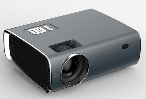 BORSSO Crystal Android 9 Projector for Home | 1080p Native LED Display | 980 ANSI | 4D Keystone & Zoom| 4K HDR HDMI Signal Support| WiFi, Bluetooth... - Image 6