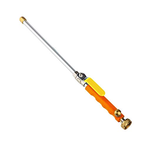Preisvergleich Produktbild Hochdruck-Wasserpistole Schlauch Gartenbewässerung Autowaschanlagen Reinigungswerkzeug Garten-Wasser-Jet Druckreiniger Gun Hochdruck-Sprenger (Color : Orange)