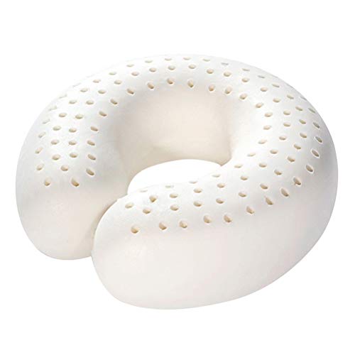 Almohada de látex para cuello 29x29x10 cm miniatura 1
