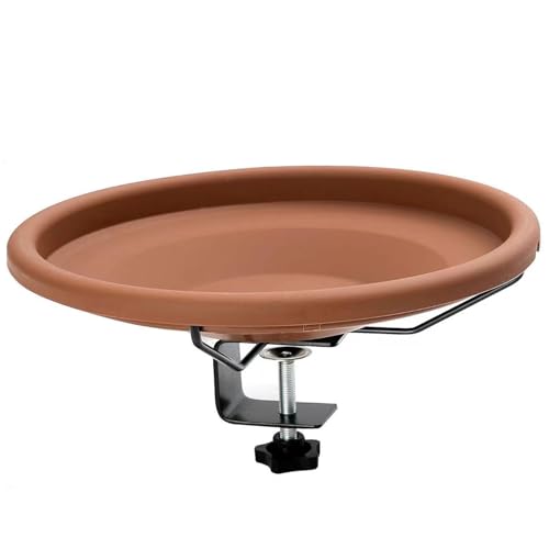 Bain d'oiseaux chauffant en acier robuste pour une terrasse moderne - 2