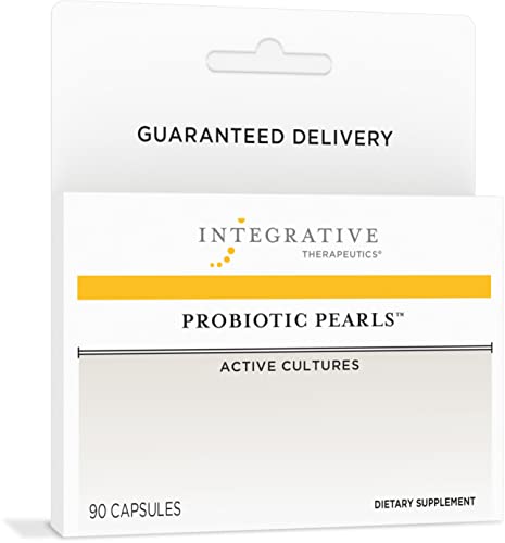 Integrative Therapeutics Probiotic Pearls - Digestive Balance and Gut Health Support* - Lactobacillus Acidophilus and Bifidobacterium - Daily Supplement for Men and Women - Gluten Free - 90 Capsules