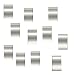 100 Sterling Silver Crimp Beads Ultra Micro 1mmx1mm