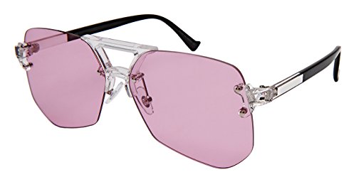 Futuristic Flat Lens Sunnies 1404-FLREV