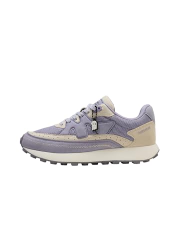 Image of The Souled Store Milano: Women and Girls Low Top Sneakers Retro Trainer Microfiber Suede and Engineered Mesh Cushioned Insole Retro Sole Lace Up Lightweight Breathable