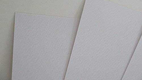 JACKDAW EXPRESS Watercolour Card Sheets Smooth Premium White 300gsm Choose A5 or A6 Cardmaking Arts (A6 x 40 Sheets AM778)