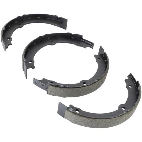 Image of QUALITY-BUILT Rear Parking Brake Shoes, FPS908, Compatible with 2006-2010 Hummer (H3,H3T)