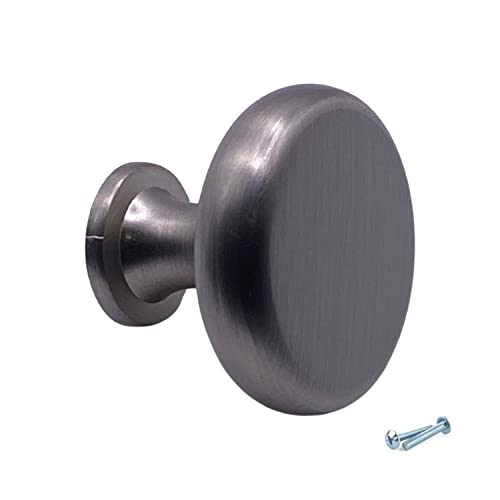 M4TEC Cuisine Armoire Porte Poignées Placard Tiroir Chambre Meubles Boutons Tirer Knobs acier brossé. Série VD5 : 33 mm Cover