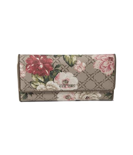 Nine West Women's Zuri SLG Check Sec Wallet