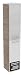 Produktbild FACKELMANN Hochschrank Lima/Badschrank mit Soft-Close-System/Maße (B x H x T): ca. 30,5 x 160,5 x 32 cm/Türanschlag frei wählbar/Korpus: Braun/Front: Weiß Hochglanz