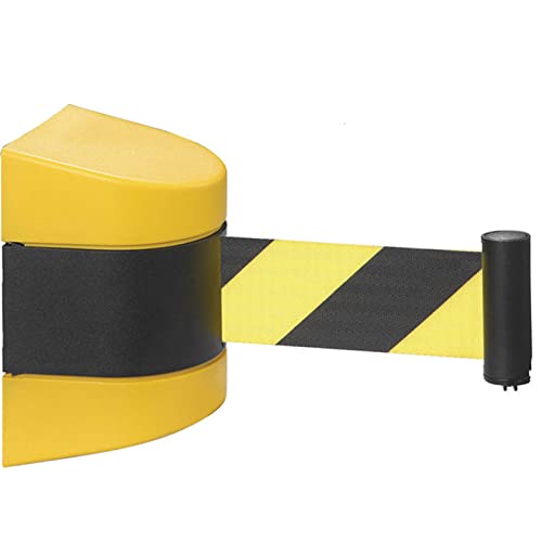 Ruban de contrôle de foule avec frein de sécurité et fixation murale extensible
