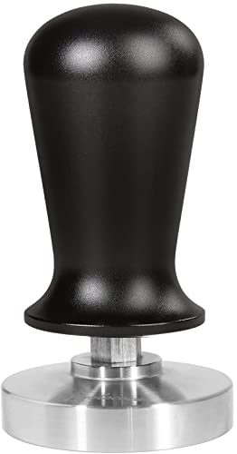 Yolococa 58mm calibrado Espresso tamper 30Lbs de acero inoxidable de presi¨®n para caf¨¦ y Espresso negro