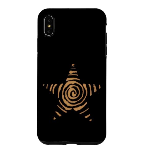 Spiral Star y2k Whimsy Grunge Vintage Alt Bleach Graphic �X�}�z�P�[�X iPhone XS Max �p