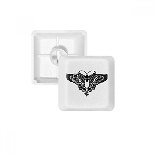 Keycaps Clavier Mécanique PBT Papillon Blanc Cadeau Custom R1