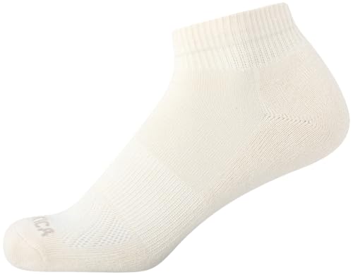Image of Nautica Women's Quarter Cut Moisture Control Athletic Socks with Cushioned Comfort (12 Pack)