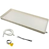 Installation facile : Dites adieu aux configurations compliquées ! Notre bac de récupération est livré avec tout le nécessaire pour une installation rapide et facile. Grâce au kit de tuyau d'évacuation inclus, vous pouvez installer votre bac en quelques minutes, vous faisant gagner du temps et vous évitant ainsi des tracas. Maintenez les performances optimales de votre climatiseur en un minimum d'efforts.