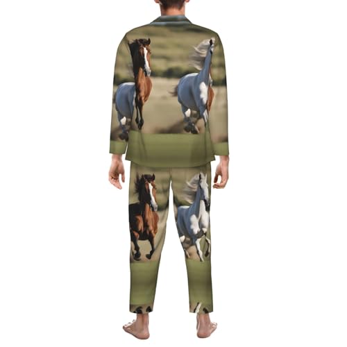 Pyjama homme pour salon matinal et routine du coucher douce