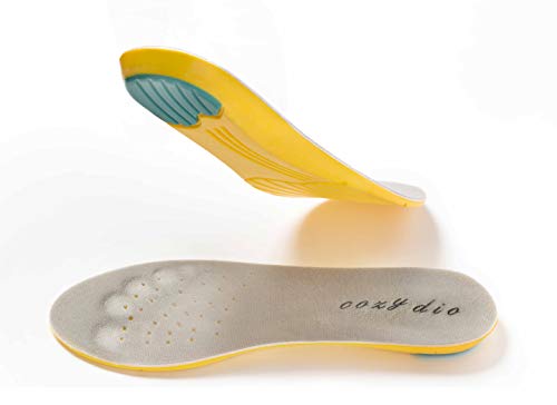 Cozy Dio Insoles for Men and Women Shoe Inserts - Super Thick Orthotic