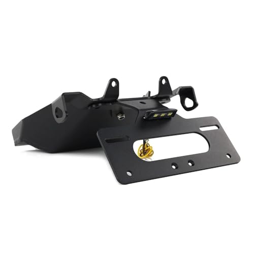 Support plaque d'immatriculation Ducati Monster en alu aéronautique rigide - 5