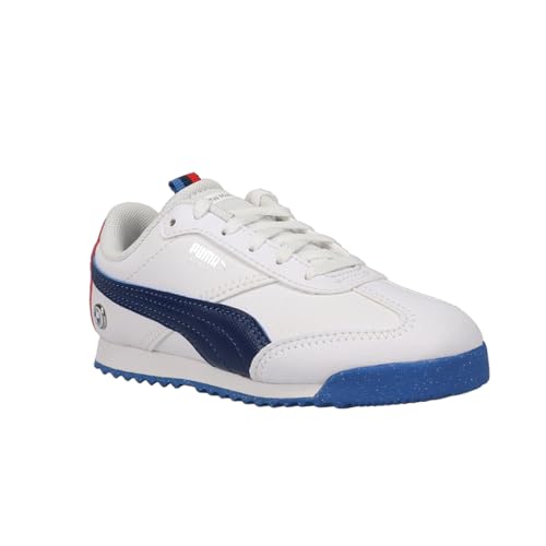 PUMA Toddler Boys BMW M Motorsport X Roma Lace Up Sneakers Shoes Casual - White2