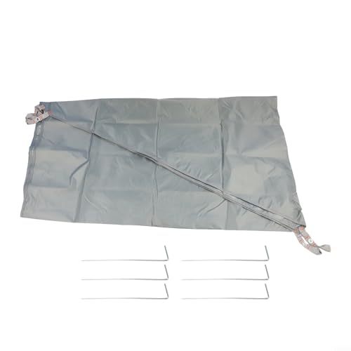 Tapis de tente imperméable 2000mm aux bords renforcés pour bivouac - 3