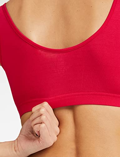 Image of Longies Women's Cotton Non Padded Wire Free Sports Bra