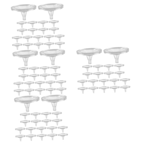 Toddmomy 4 Juegos De Hierba De Cría para Acuario Accesorios para Acuario Betta Soporte De Cristal para Soporte Pequeño 20 Unidades X 4