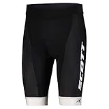 Black / white Scott RC Team ++ Fahrrad Hose kurz schwarz/weiß 2022: Größe: L (50/52)