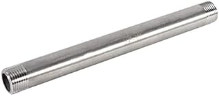 Pipe Fitting Tools 1Pc 200mm BSP 1/4" 1/2" 3/4" 1" Stainless Steel Pipe SS304 Male x Male Threaded Industrial Pipe for Water Pipe