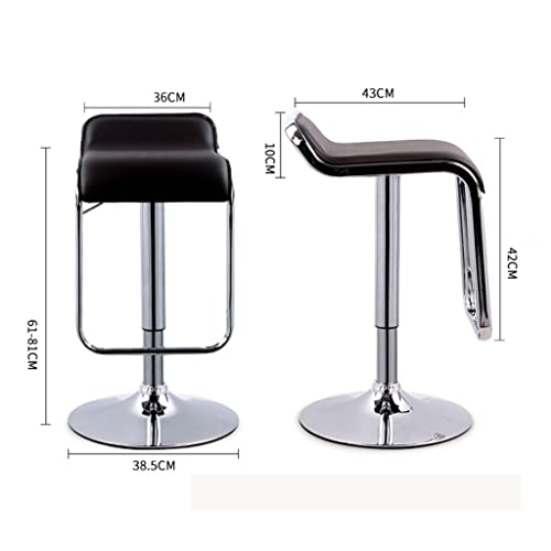 Tabouret de bar ménage de cuisine ajustable pour un gain de place - 4