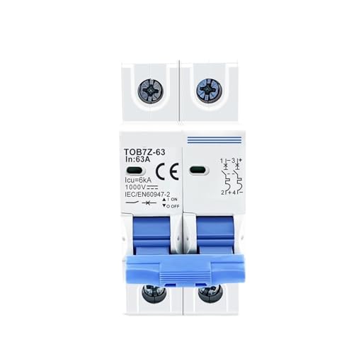 Disjoncteur 1000V 32A pour sécuriser l'électricité solaire de votre maison autonome