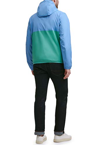 Image of Tommy Hilfiger Men's Lightweight Active Water Resistant Hooded Rain Jacket