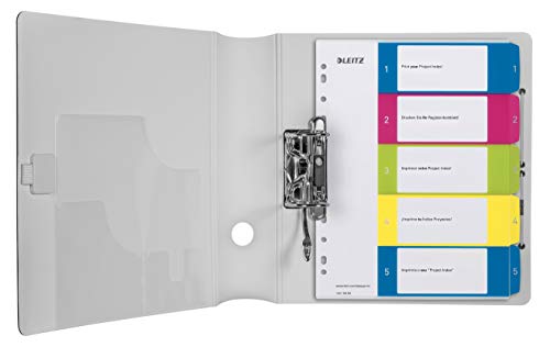 Leitz Rubrica con Tasti 1-5, Stampabile al Pc