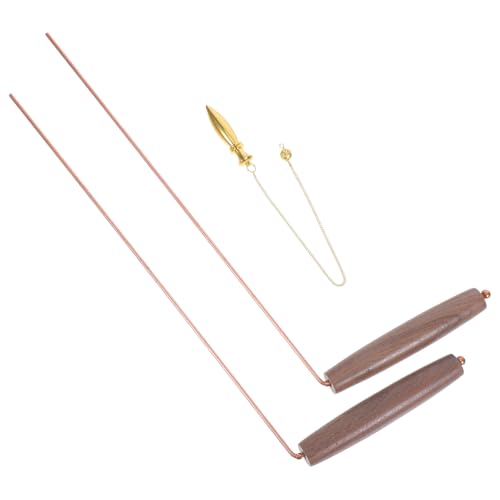 Hemobllo 3er Set Kupfer-Wünschelruten 30 cm 198 g Präzise Wasser- & Metallortung Spirituelle Energiearbeit für Geisterjagd Radiästhesie Schatzsuche