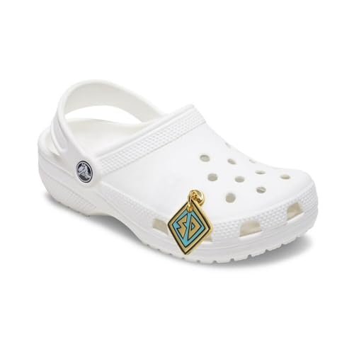 Image of Crocs polyvinyl chloride Jibbitz Scooby Doo Tag,Multicolor