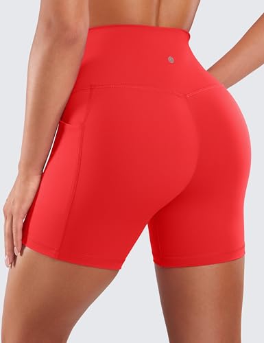 Image of CRZ YOGA Biker Shorts Pockets 5 inch