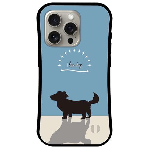 iPhone 17 Pro Max 用 ケース MagSafe 対応 カバー アクリル TPU Qi充電 吸着 磁石 マグネット 耐衝撃 バンパー ワイヤレス充電 マグセーフ アイフォン17プロマックス ifa092-f いぬ 犬 イヌ 動物