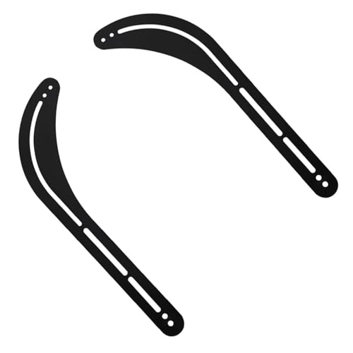 Support de barre de son amovible Uonlytech avec design incurvé noir haut de gamme