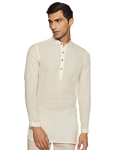 Image of Ethnix by Raymond Men's Cotton Regular Kurta
