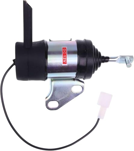 Solénoïde d'arrêt de carburant 101046 haute résistance pour moteur 12V - 4