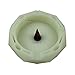ooDuo Geometric Silicone Ashtray - Glow in the Dark - Unbreakable Multipurpose Storage Ash Tray - w/Glass Friendly Tapping Center