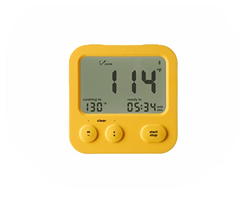 Combustion Display — for use with Eight-Sensor Combustion Predictive Thermometer — Rugged Timer/Controller - Boosts Bluetooth Signal - Shows Temps, Predictions - Counts Down Cooking Time Remaining